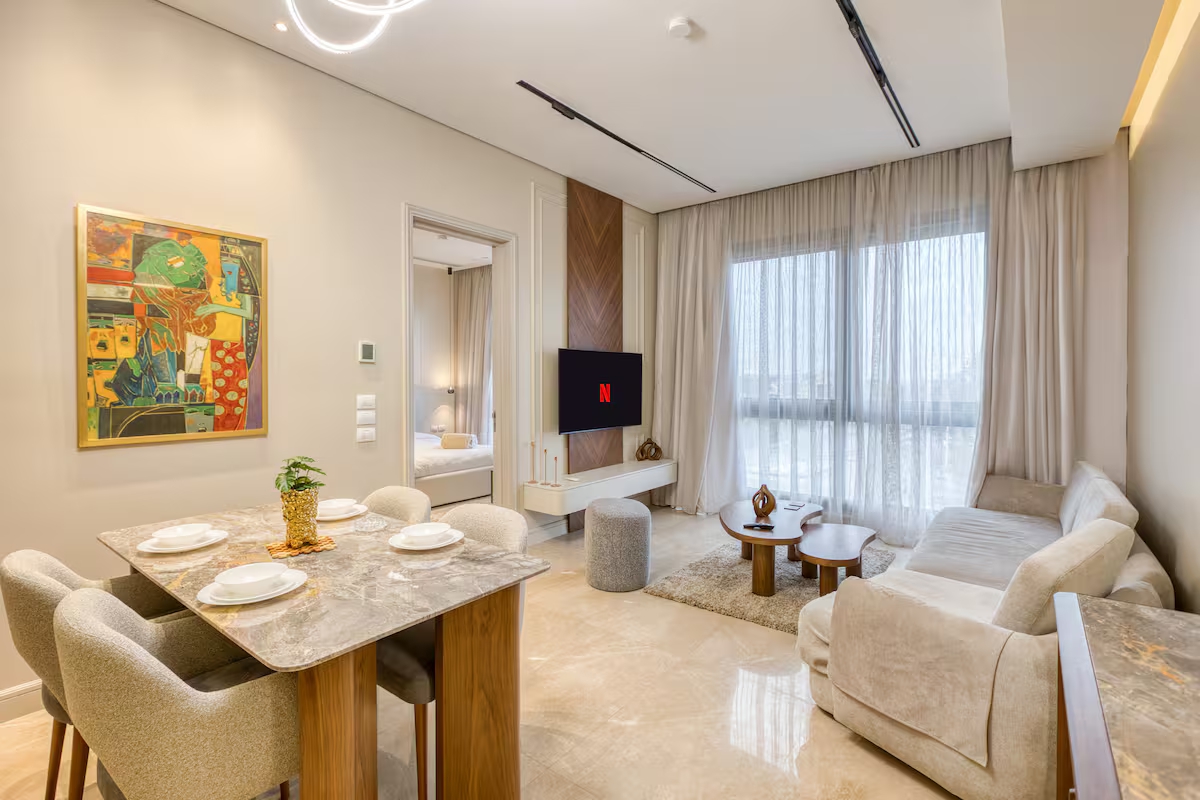 Your Cozy Escape |JW Marriott Residence |New cairo — Apartment in New Cairo, Egypt