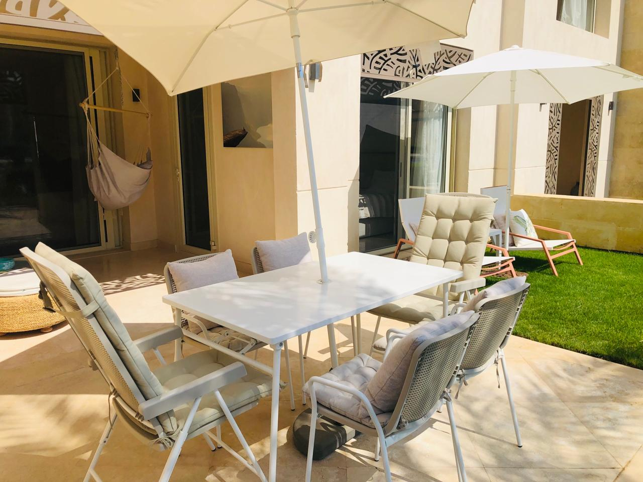 Jazzy 1BDR w/ Outdoor Pool View Terrace| Free Pool & Beach Access — House in Mangroovy Residence, El Gouna, Egypt — photo 10