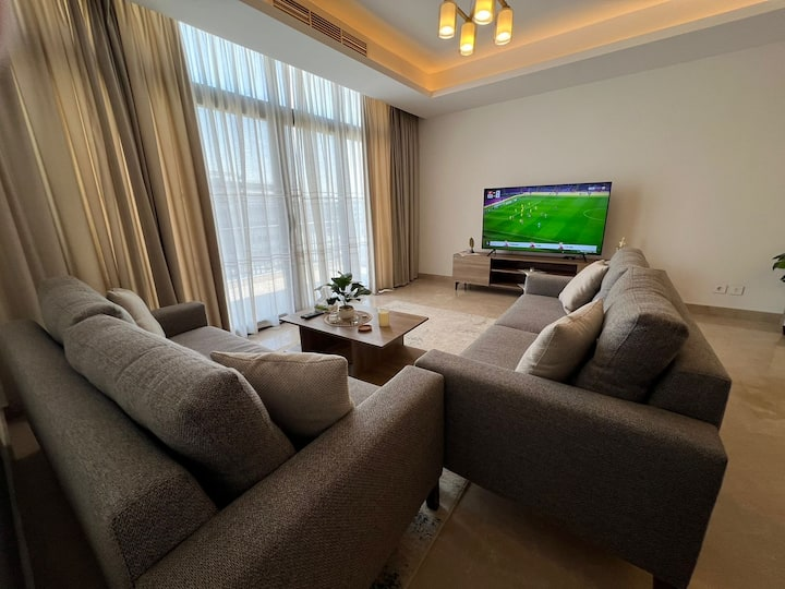 CFC Business District Elite 2-Bed Serviced Aprtmt — Apartment in Aura Apartments CFC, New Cairo, Egypt, Egypt — photo 2