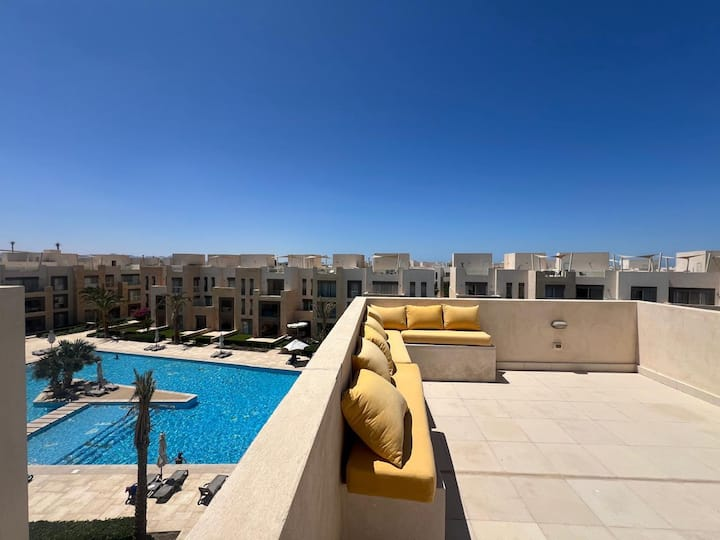 3 Bdr Sea View with private roof Mangrovy Elgouna — Apartment in Mangroovy Elgouna, Red Sea, Egypt — photo 6
