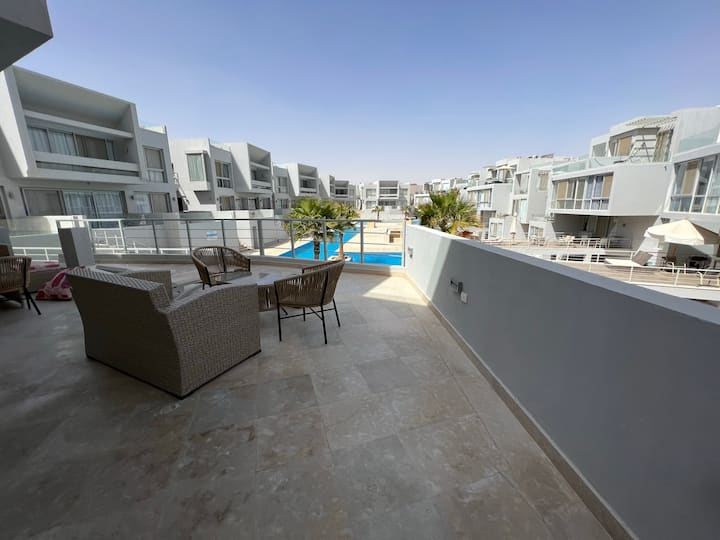 Ground floor one bedroom overlooking the pool. — Apartment in Mangroovy, Elgouna, Red Sea, Egypt — photo 6