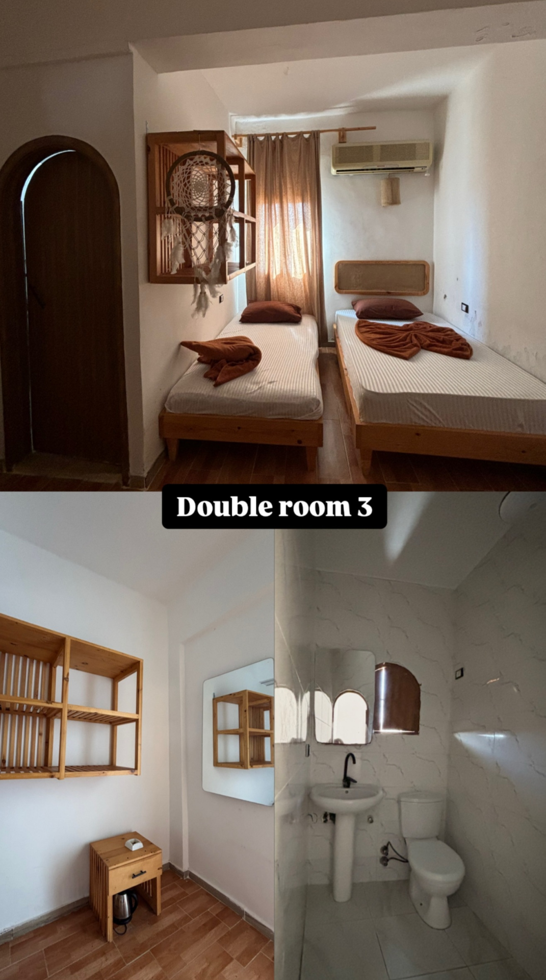 Tokyo House Hotel Dahab. Double Room. 3 — Studio in Tokyo House Hotel, Dahab, South Sinai, Egypt — photo 2