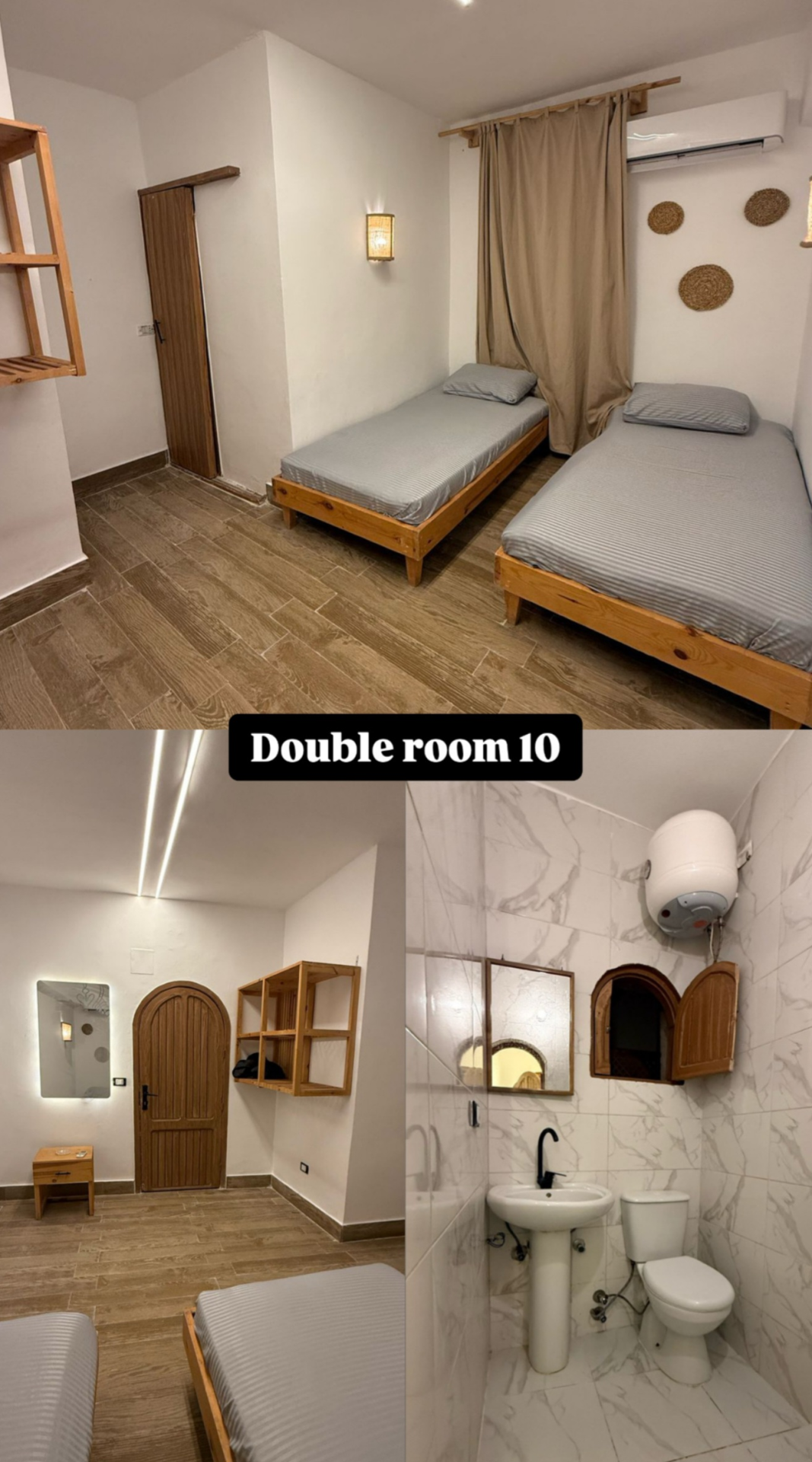 Tokyo House Hotel Dahab. Double Room. 10 — Studio in Tokyo House Hotel, Dahab, South Sinai, Egypt — photo 3