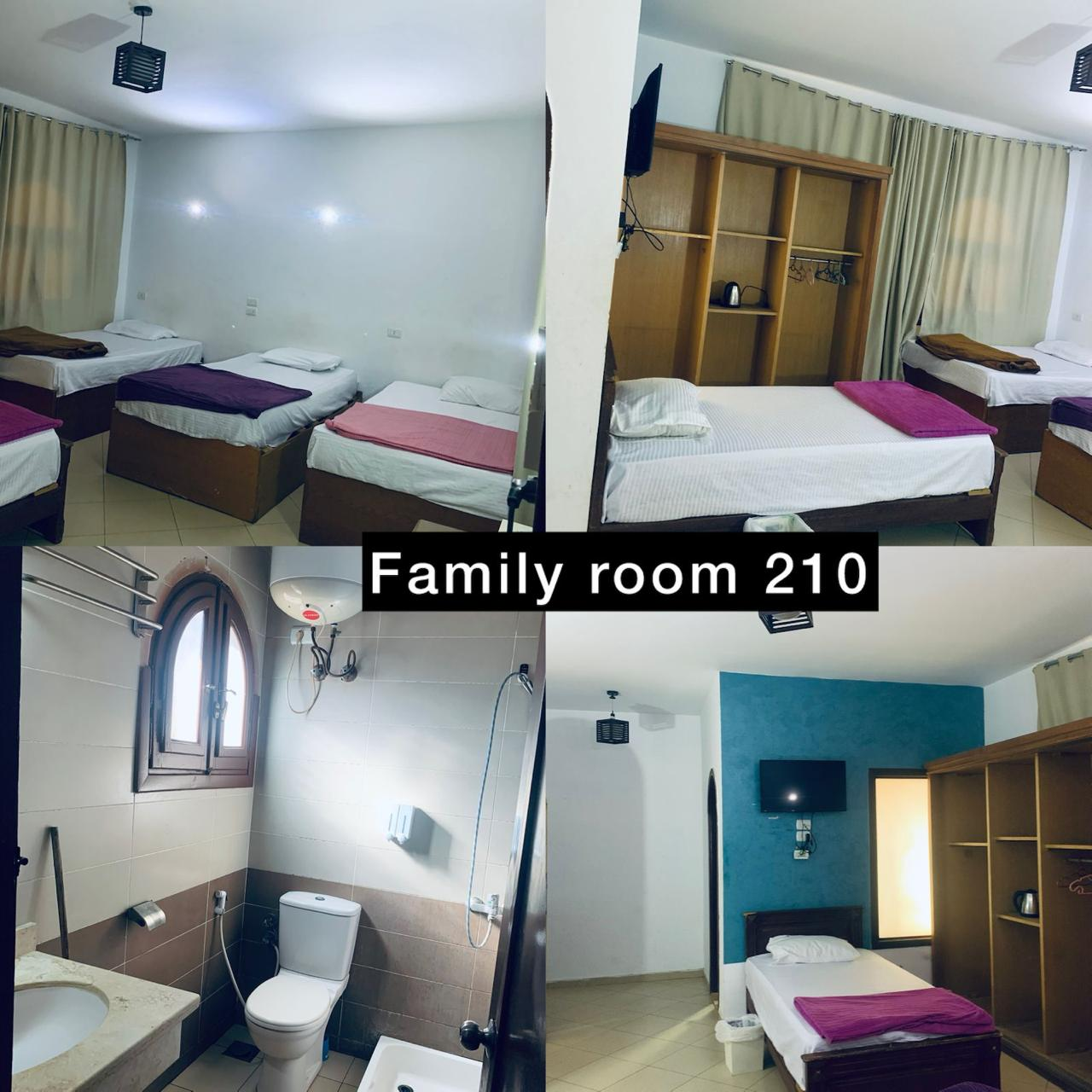 Downtown Village Dahab. Family Room. 210 — Studio in Downtown Village Dahab, South Sinai, Egypt — photo 2