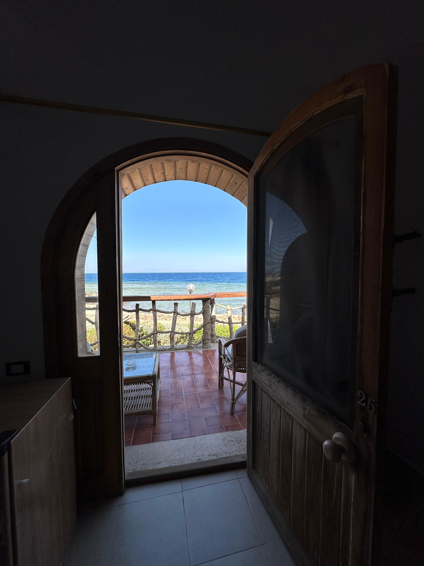Anmo Divers Hotel Dahab. Double Room. 07 — Hotel serviced apartment in Anmo Divers Hotel, Dahab, South Sinai, Egypt — photo 33