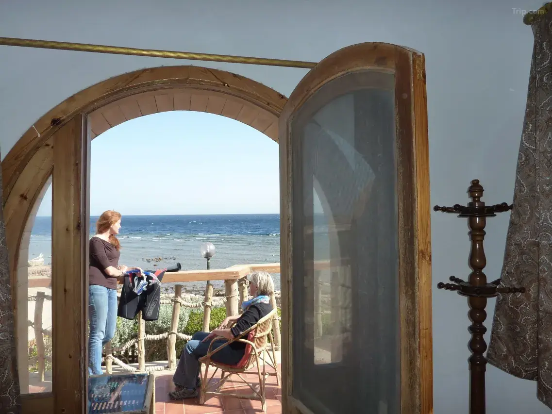 Anmo Divers Hotel Dahab. Double Room. 07 — Hotel serviced apartment in Anmo Divers Hotel, Dahab, South Sinai, Egypt — photo 7