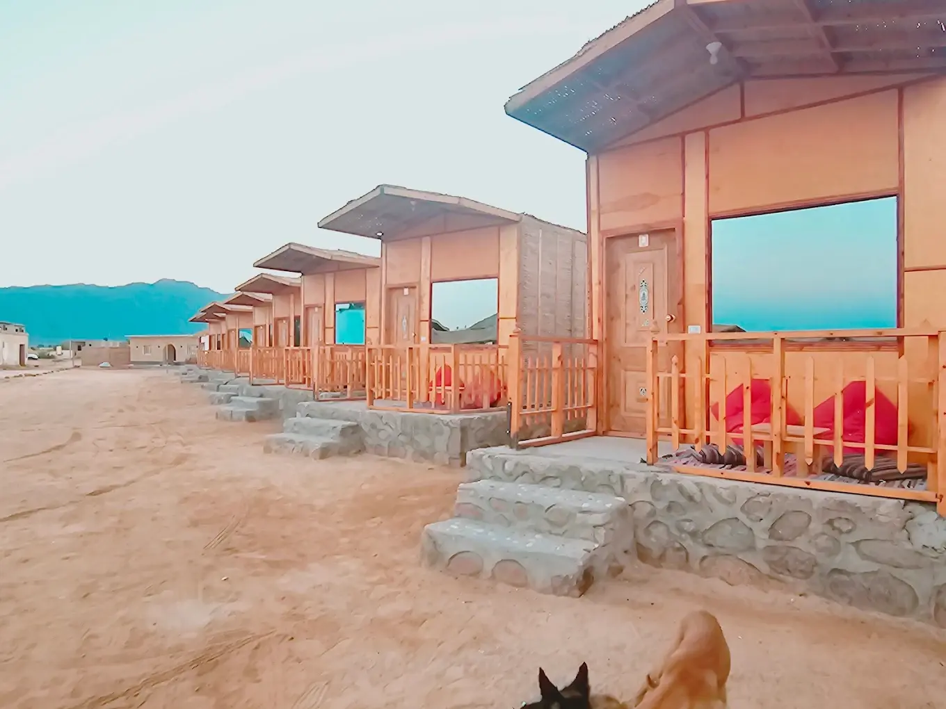 Star Dune Camp. Sea View. BnB Triple Room. 13 — Served BnB Camp Unit in Star Dune Camp, Nuweiba, South Sinai, Egypt — photo 17