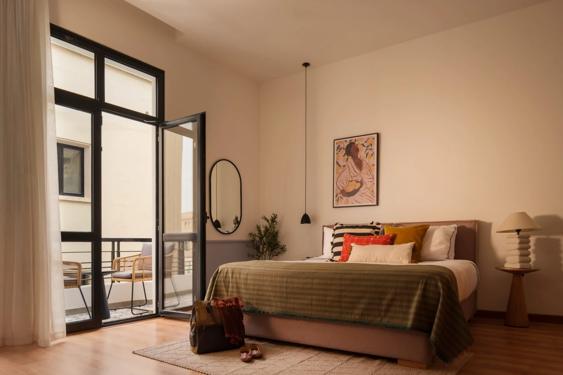 Studio With Kitchenette And Balcony Next To Tahrir Square — Studio in Downtown Cairo | Talaat Harb Mall, Egypt — photo 12
