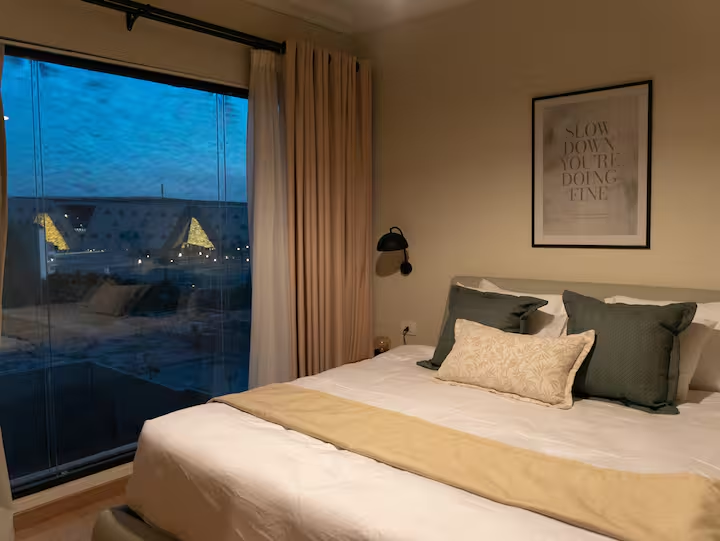 Pyramids & GEM Panorama | Retro — Apartment in Al Haram | Giza, Egypt — photo 20