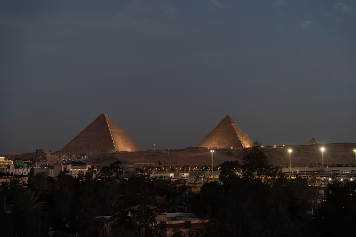 Pyramids & GEM Panorama | Retro — Apartment in Al Haram | Giza, Egypt — photo 22