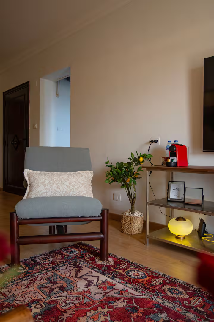 Pyramids & GEM Panorama | Retro — Apartment in Al Haram | Giza, Egypt — photo 27
