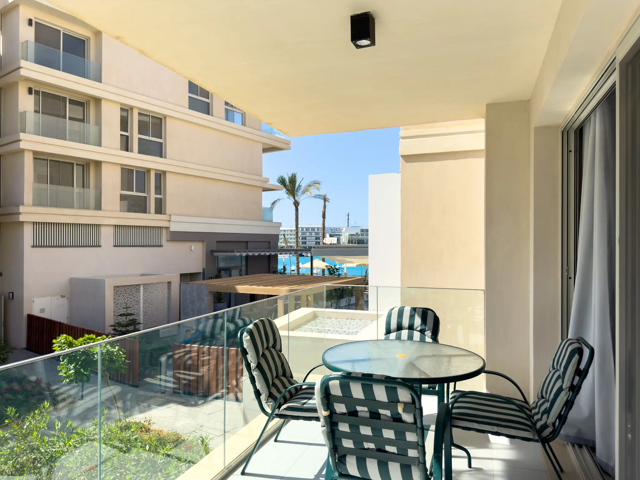 2BR Partial Sea & Pool View Marassi 4