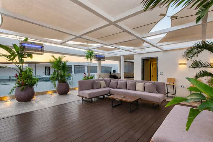 4BR Penthouse+Maid’s Room|Pool &Jacuzzi | Lakeview — Penthouse in Lakeview, New Cairo, Egypt — photo 35