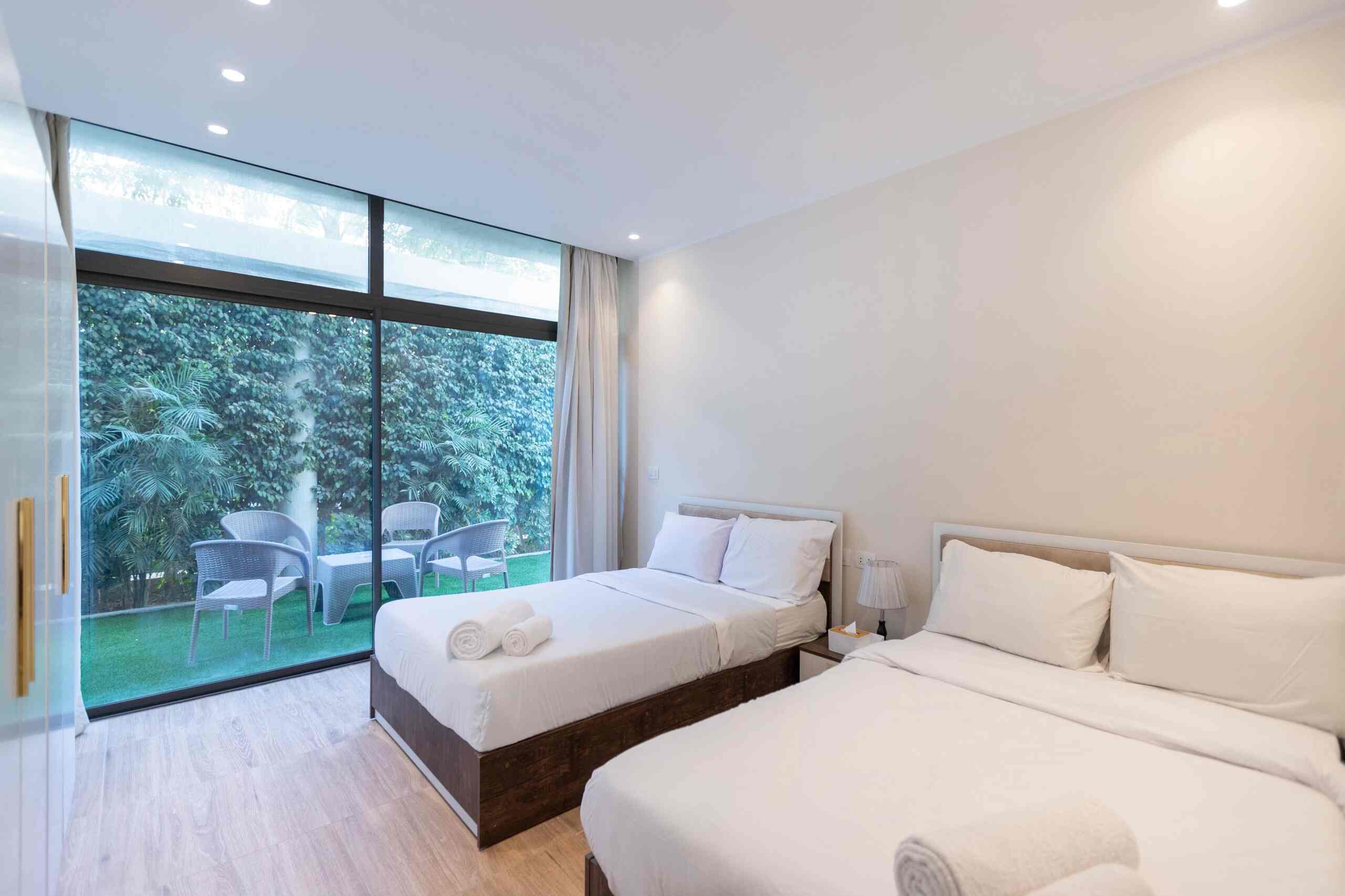 Luxury 2BR With Large Garden | Lake View Residence — Apartment in New Cairo , Cairo, Egypt — photo 11