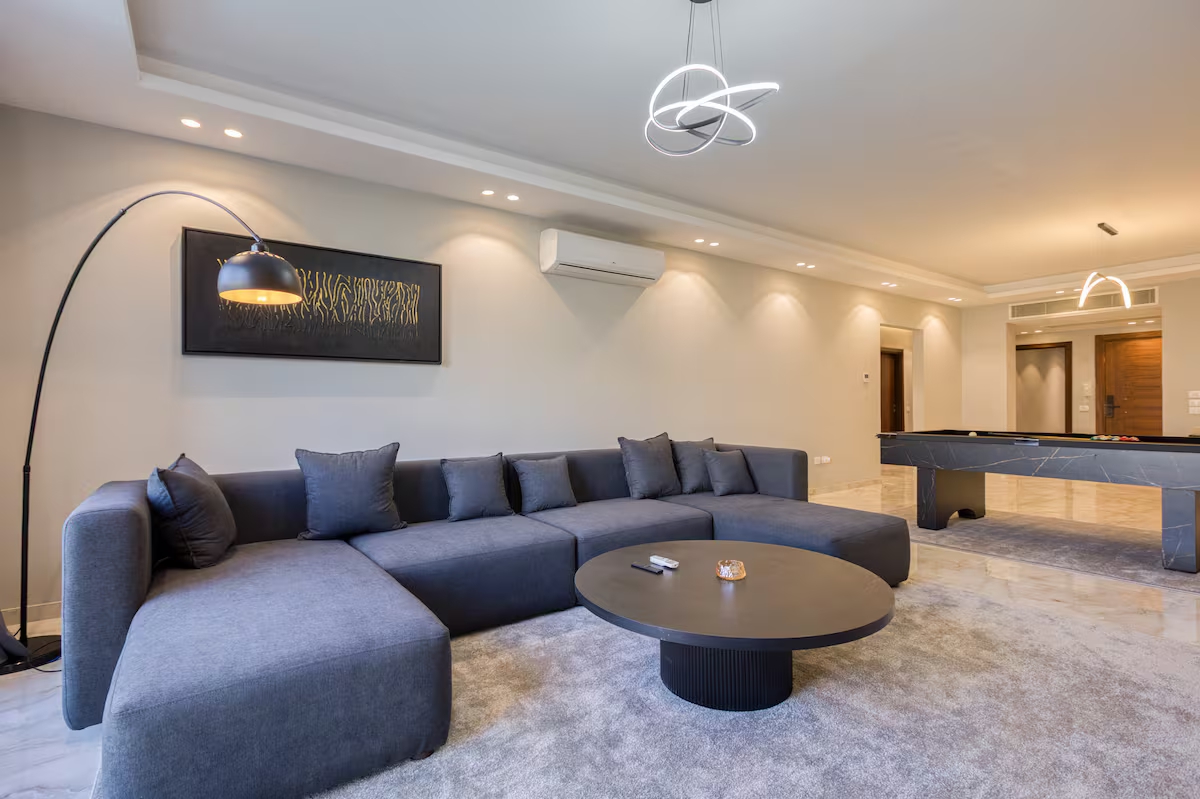 Panoramic 3-Bdr Retreat | Garden & Pool View | SP — Apartment in New Cairo, Cairo, Egypt — photo 4