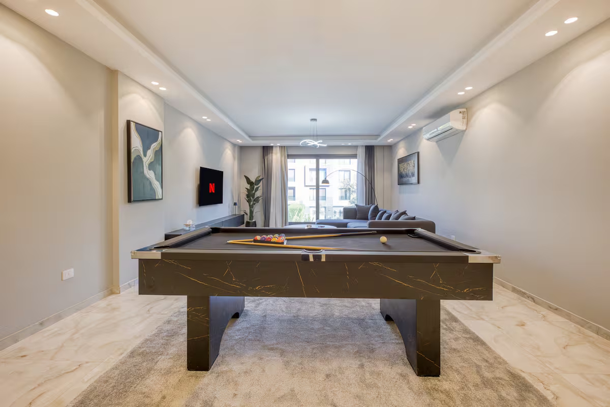 Panoramic 3-Bdr Retreat | Garden & Pool View | SP — Apartment in New Cairo, Cairo, Egypt — photo 11