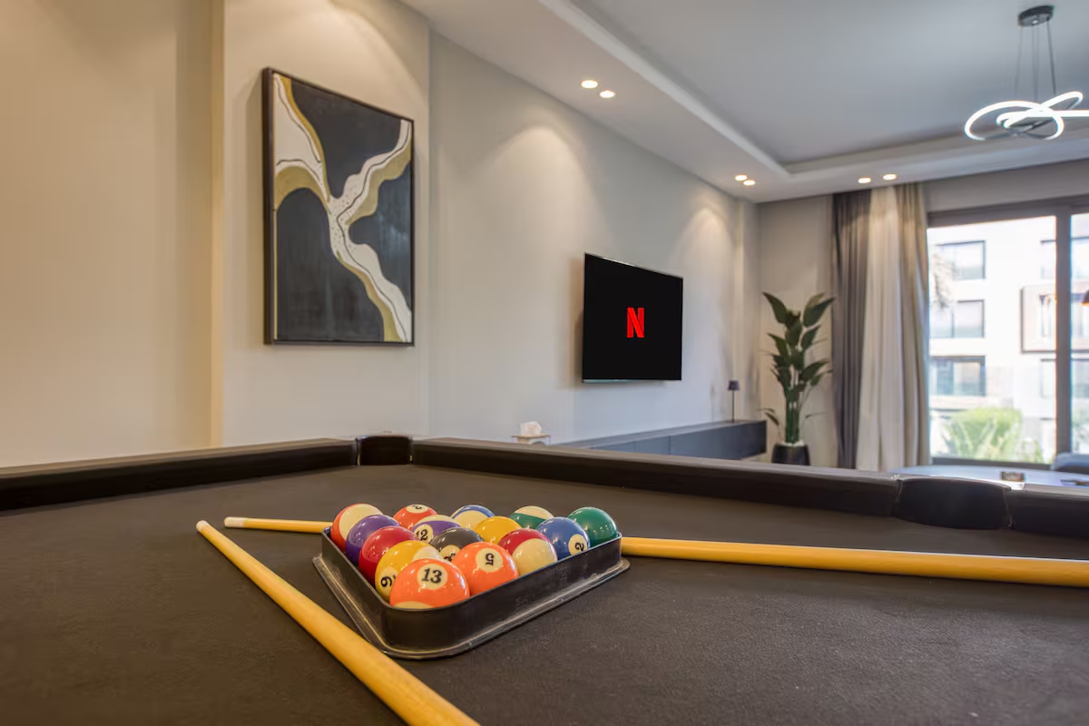 Panoramic 3-Bdr Retreat | Garden & Pool View | SP — Apartment in New Cairo, Cairo, Egypt — photo 42