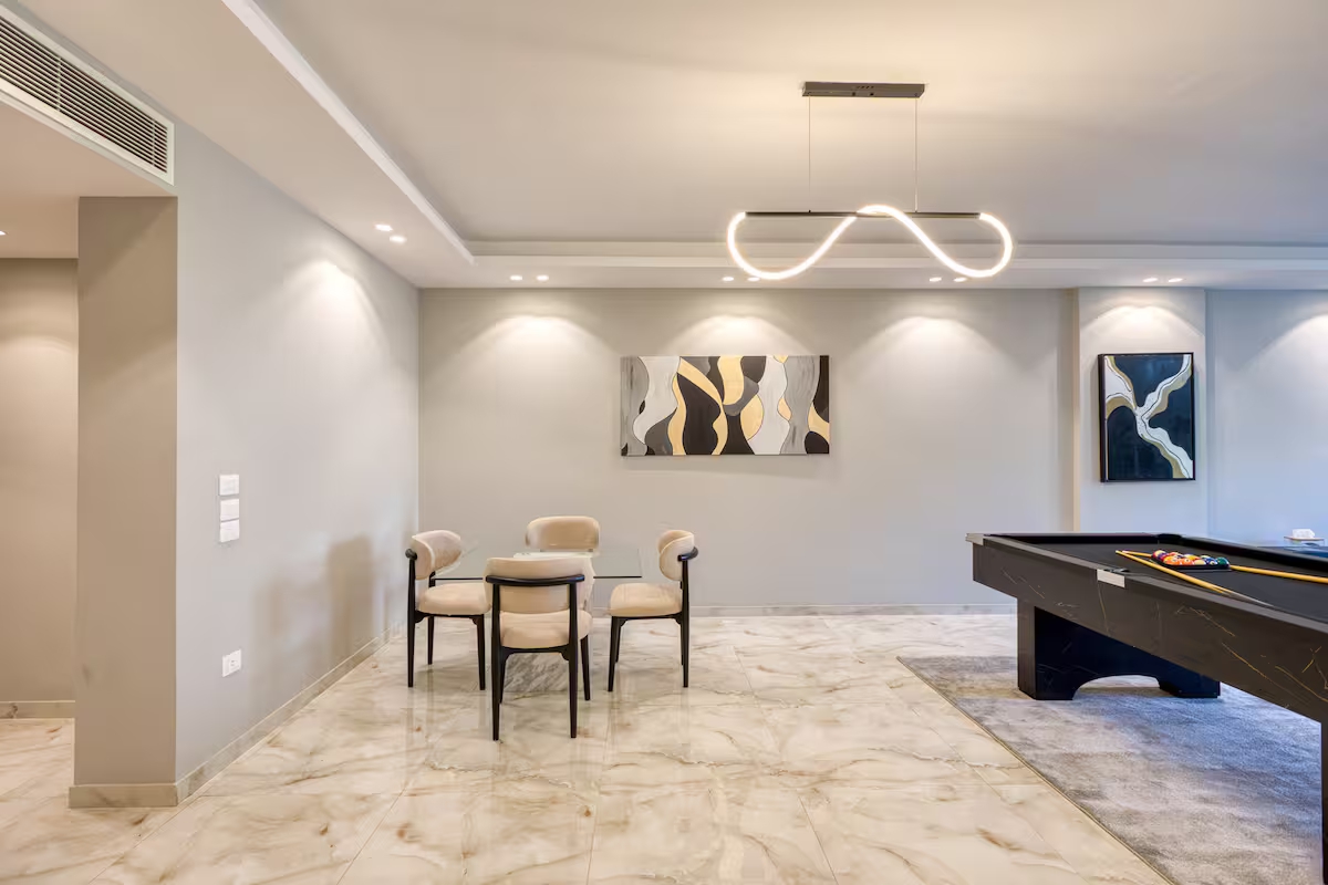 Panoramic 3-Bdr Retreat | Garden & Pool View | SP — Apartment in New Cairo, Cairo, Egypt — photo 45