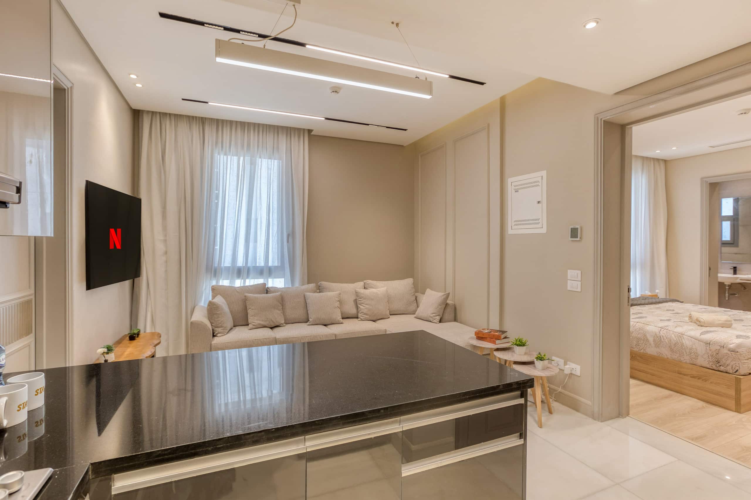 JW-Marriott Charming 1-BR Suite | New Cairo — Apartment in New Cairo , Cairo, Egypt — photo 14