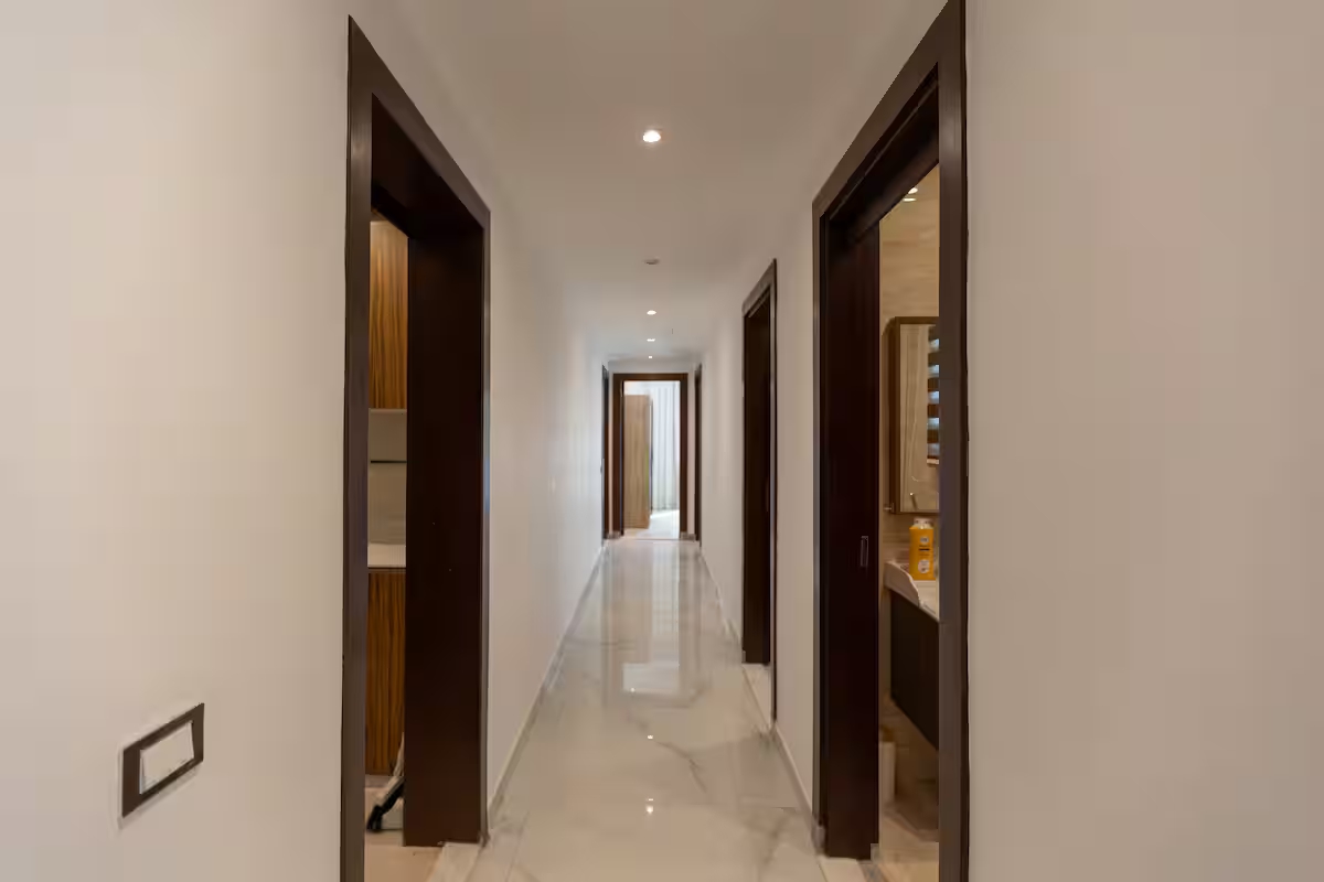 Bright 3BR Apartment | Side Garden View | SP — Apartment in First New Cairo, Egypt — photo 38