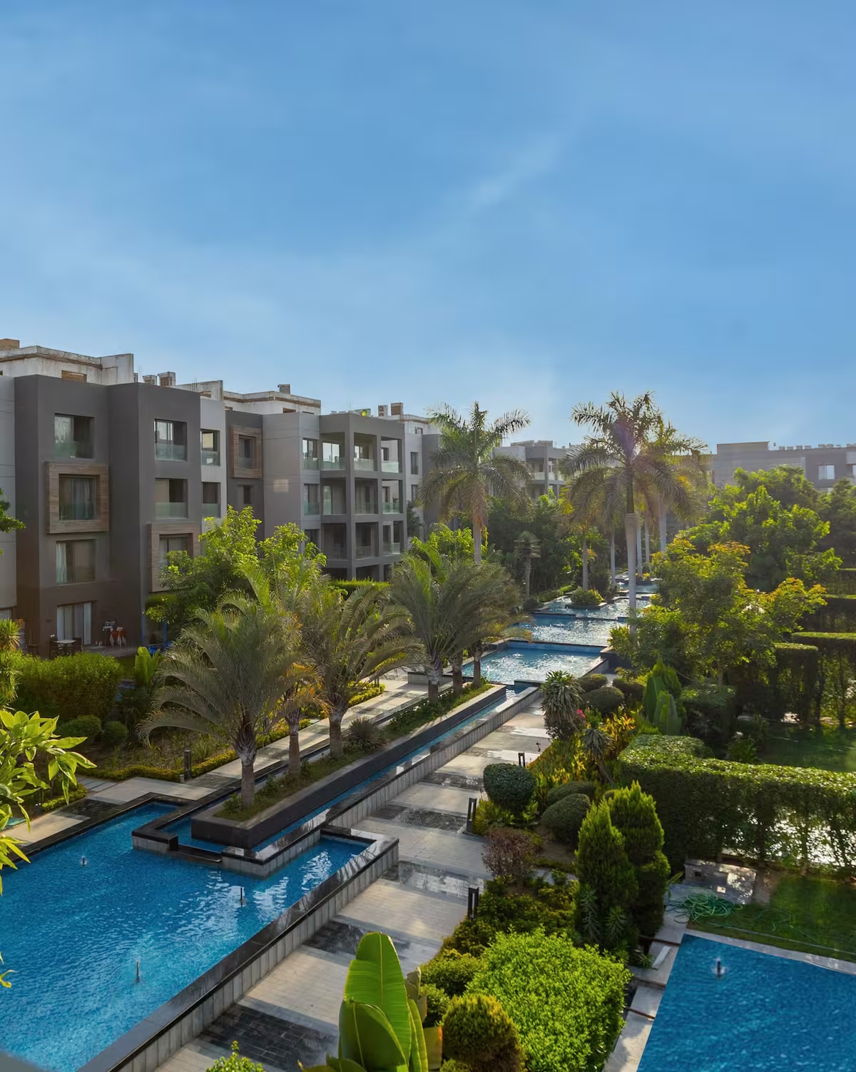Bright 3BR Apartment | Side Garden View | SP — Apartment in First New Cairo, Egypt — photo 42
