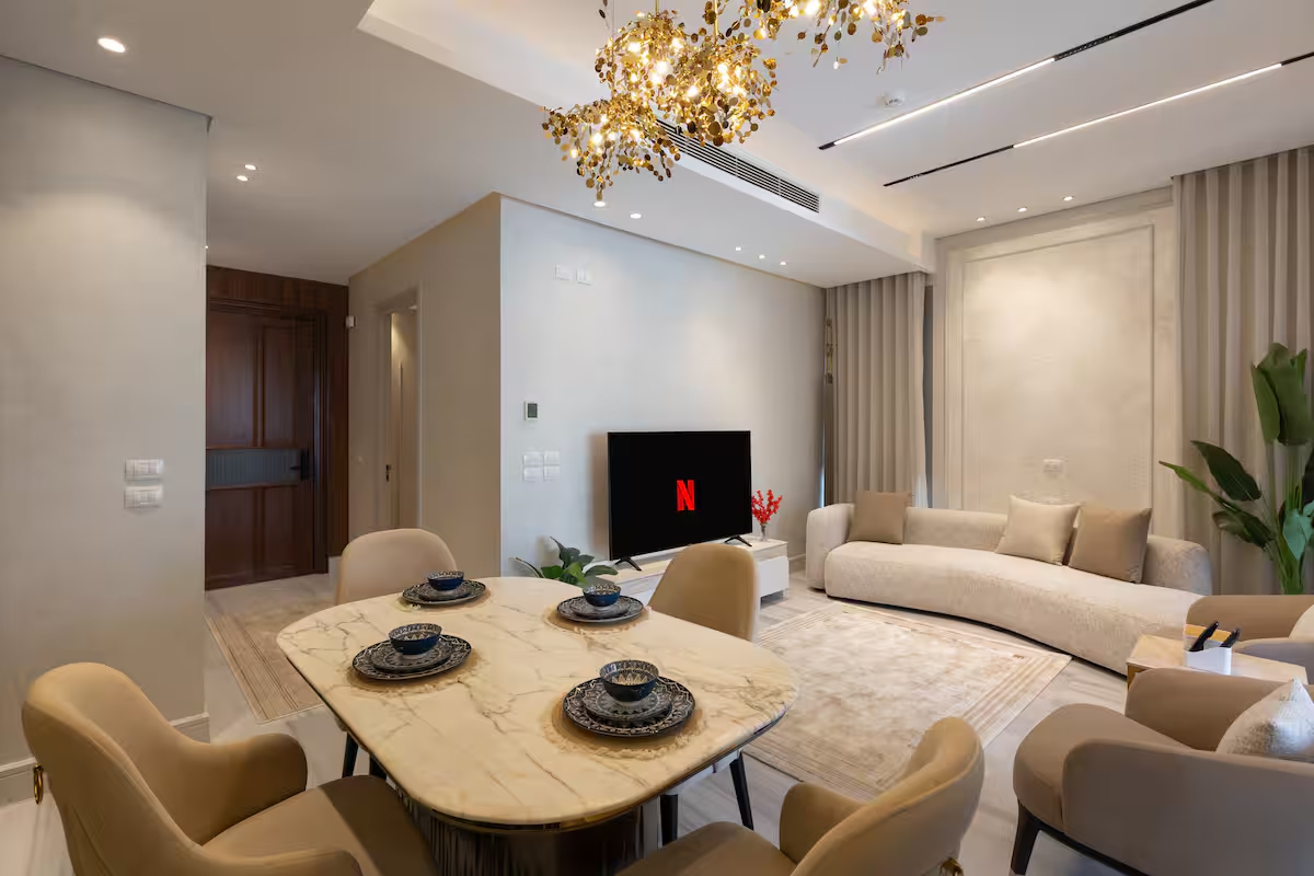 Best View in Town |Suite at JW Marriott Residences — Apartment in First New Cairo, Egypt — photo 4