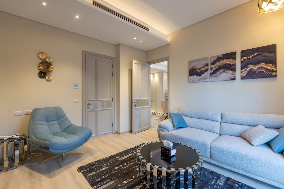 Poolside 3BR | Garden Level | Al-jazi JW Marriott — Apartment in First New Cairo, Egypt — photo 8