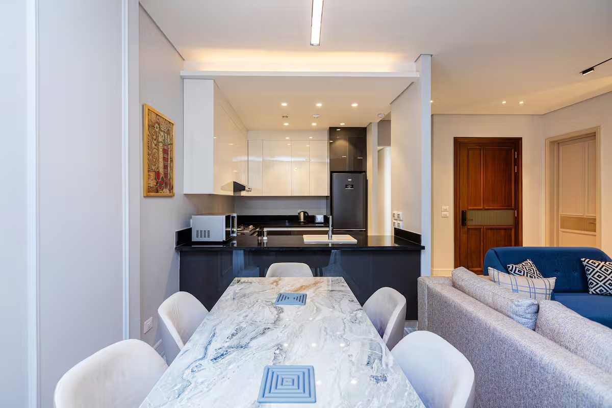 Elegant 2BR Residence | Al Jazi by JW Marriott — Apartment in First New Cairo, Egypt — photo 12