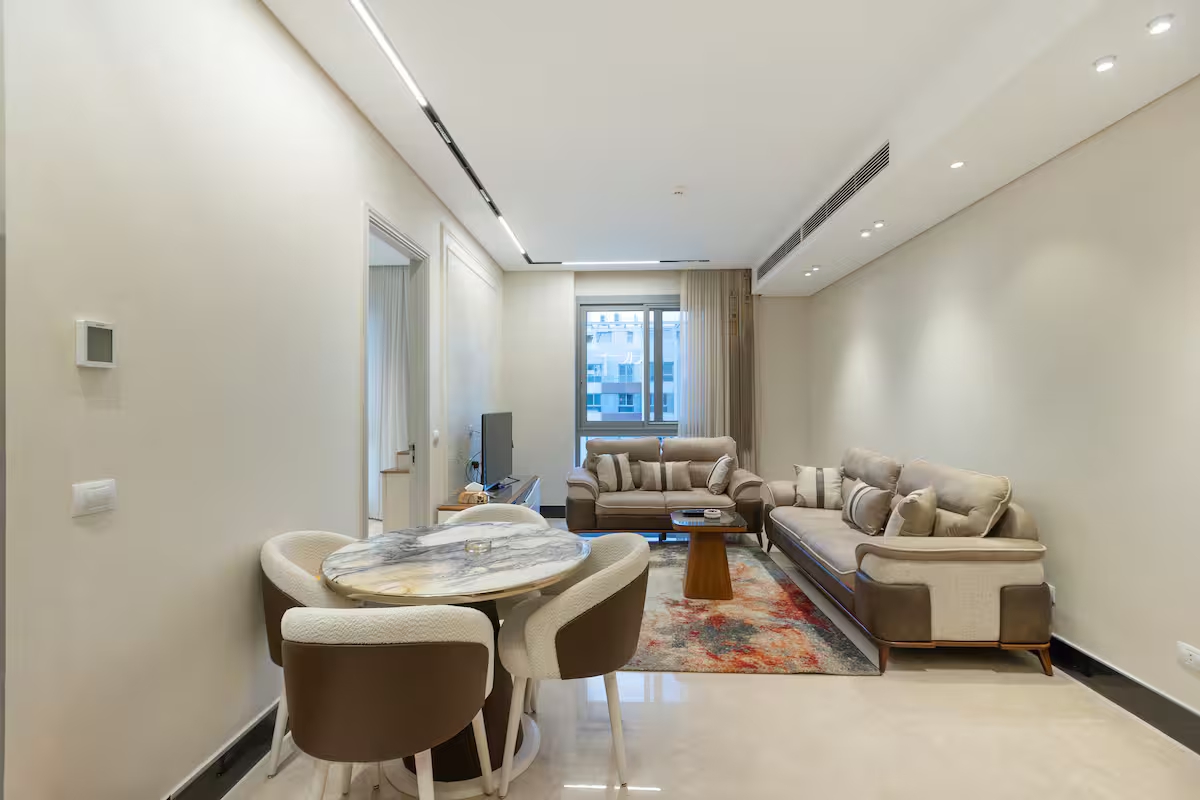 Luxury 1BR Pool View Apt at Al Jazi | JW Marriott — Apartment in New Cairo, Egypt — photo 12