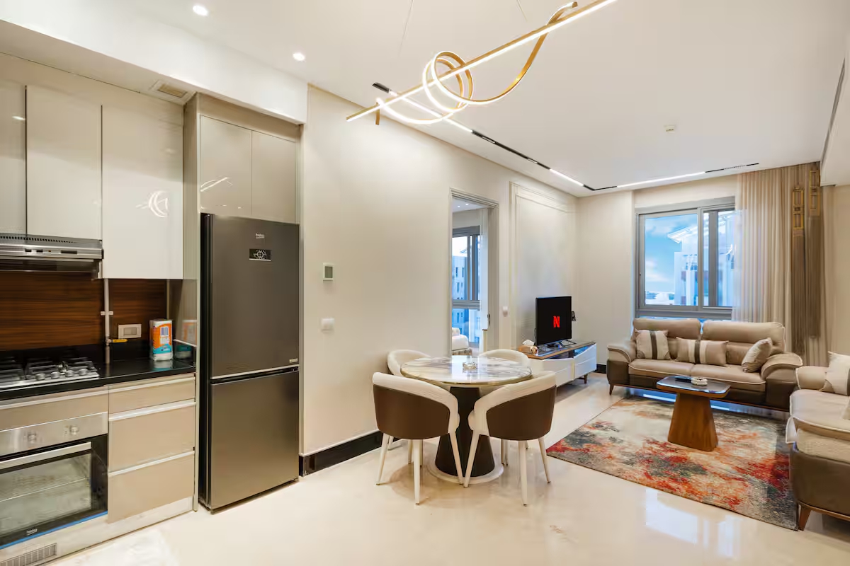 Luxury 1BR Pool View Apt at Al Jazi | JW Marriott — Apartment in New Cairo, Egypt — photo 13