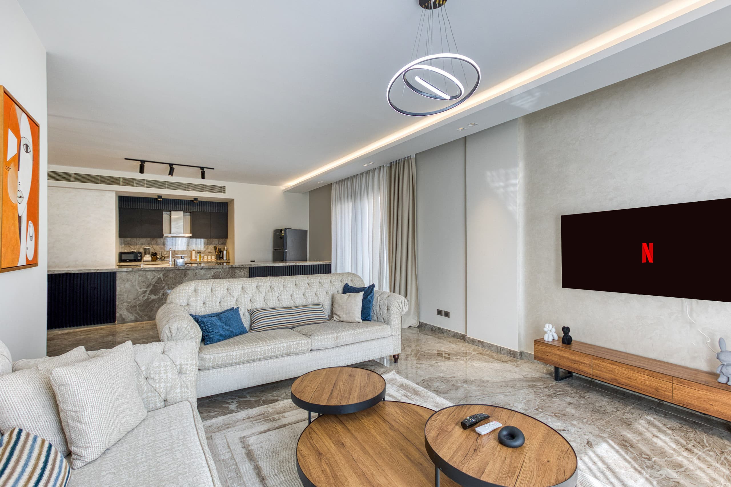 Panoramic Pool View | 3-BR Apartment | Silver Palm — Apartment in New Cairo , Cairo, Egypt — photo 5