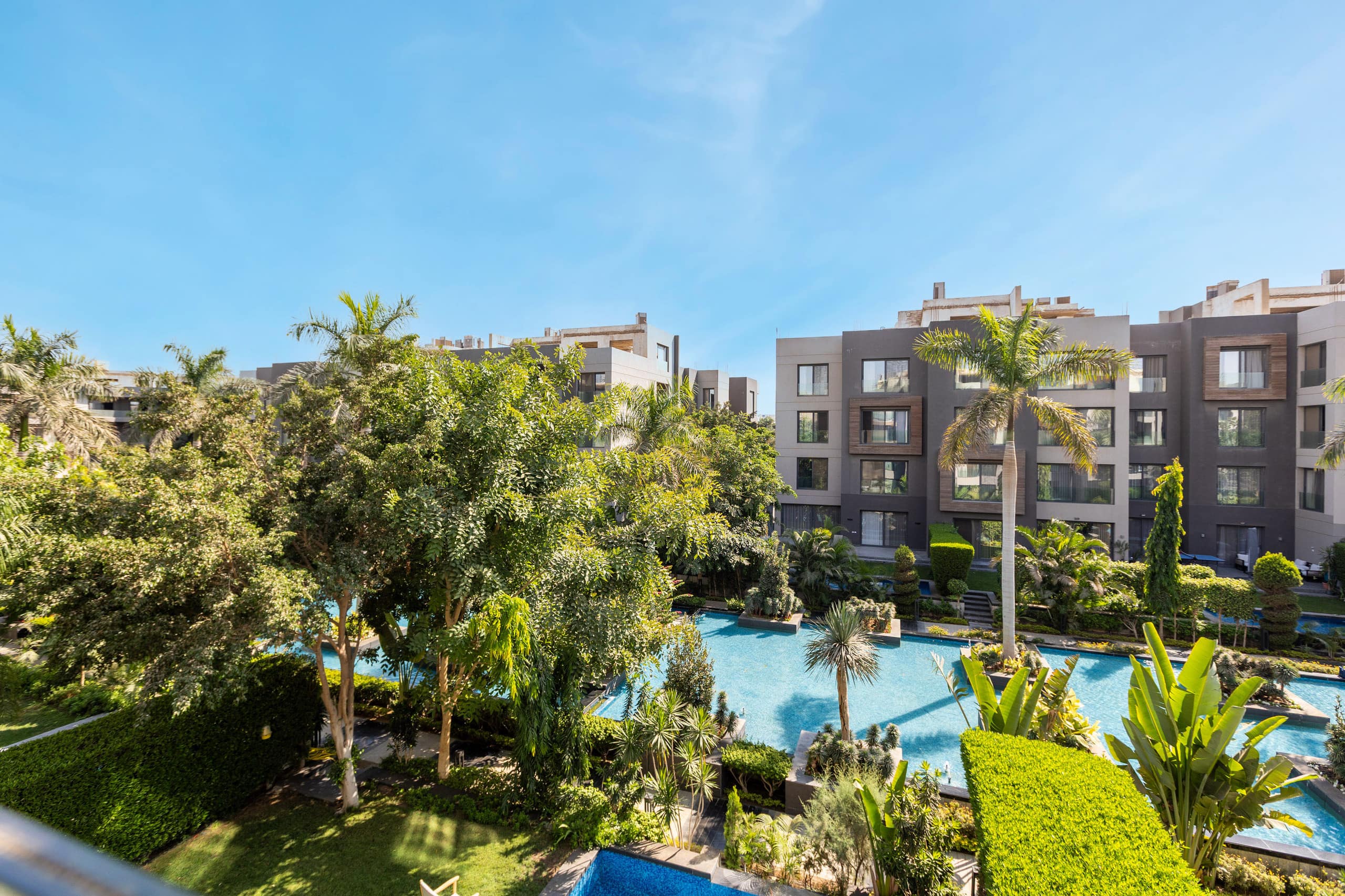 Panoramic Pool View | 3-BR Apartment | Silver Palm — Apartment in New Cairo , Cairo, Egypt — photo 35