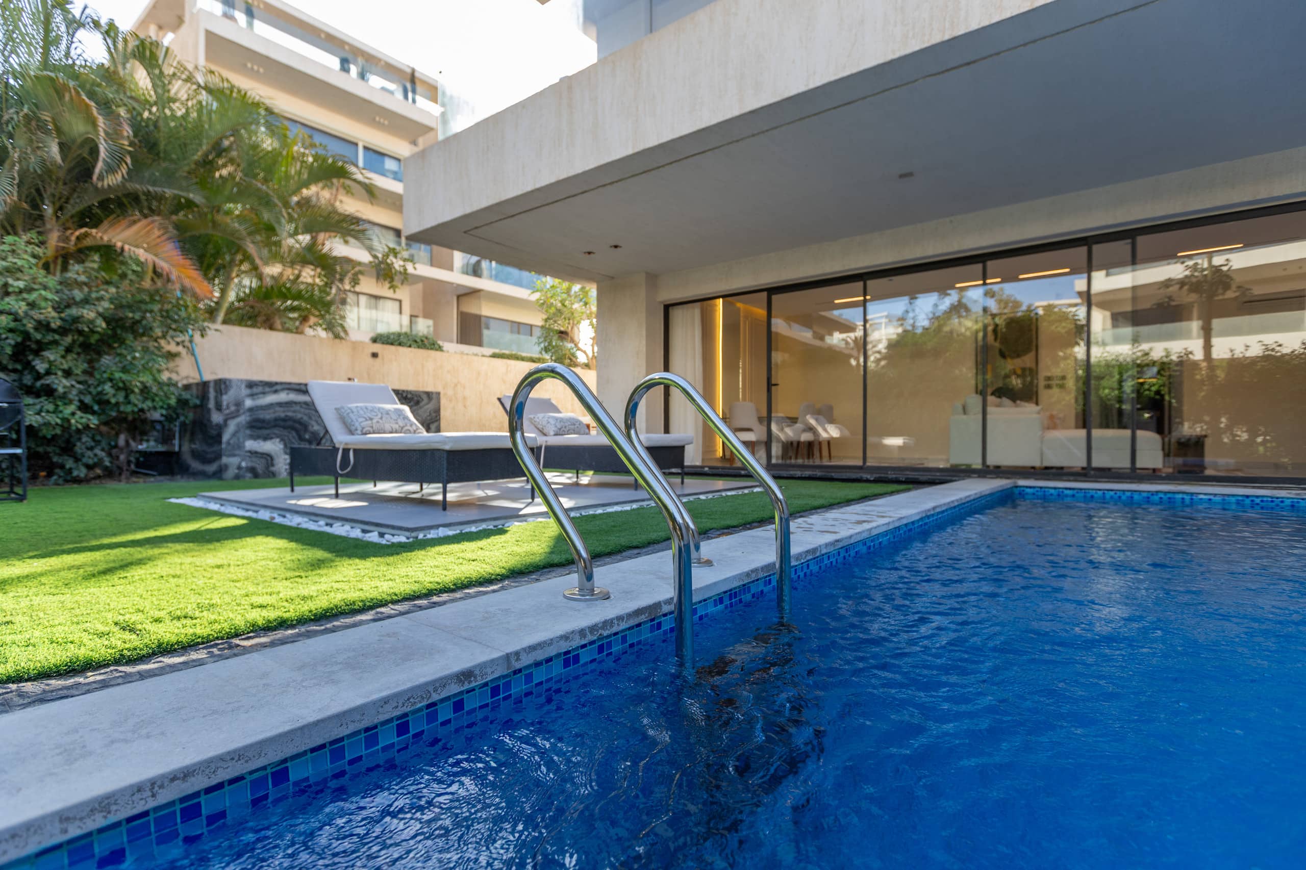 Private Pool 2BR Retreat in Lake View Residence — House in New Cairo , Cairo, Egypt — photo 31