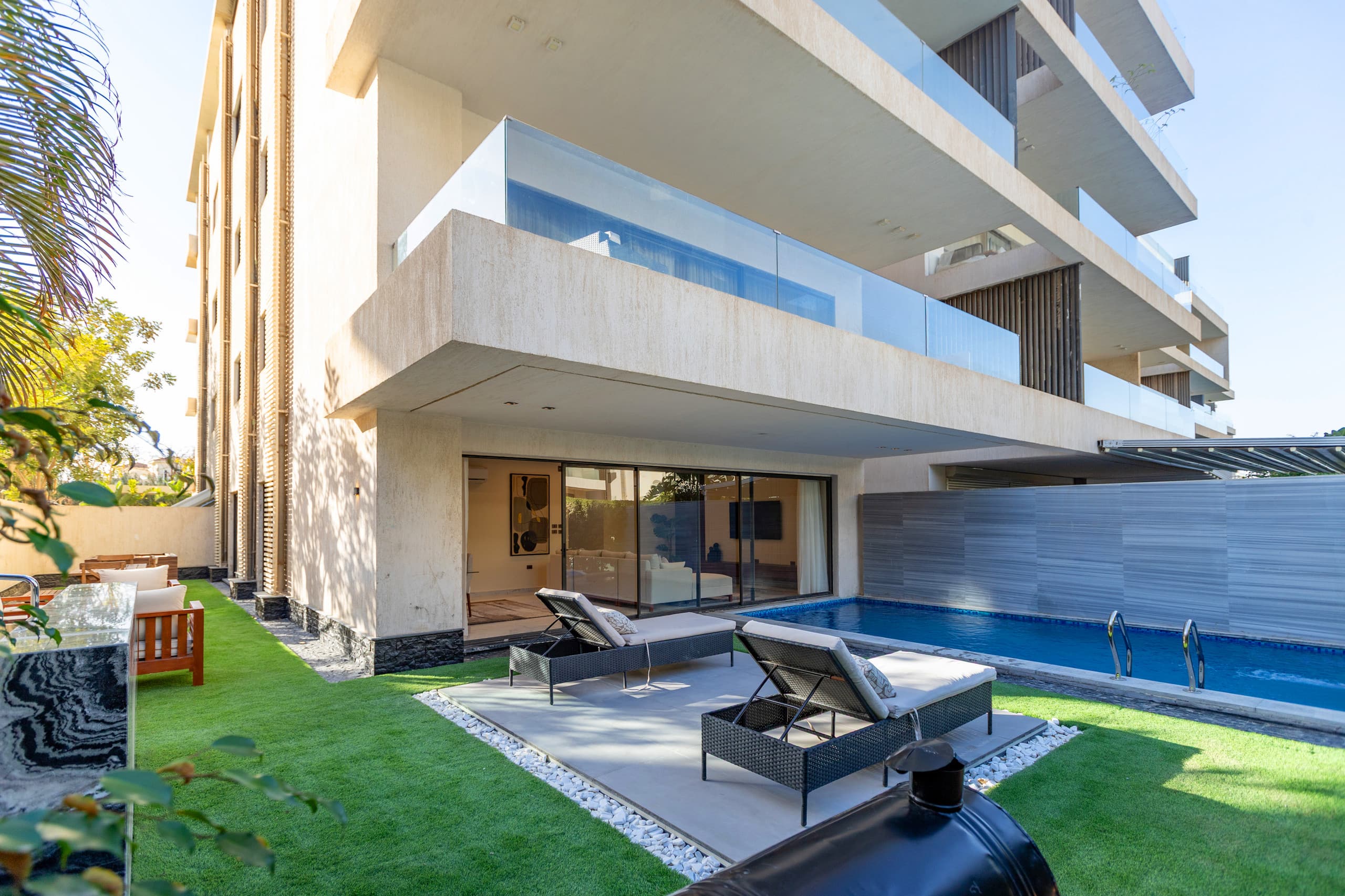 Private Pool 2BR Retreat in Lake View Residence — House in New Cairo , Cairo, Egypt — photo 33