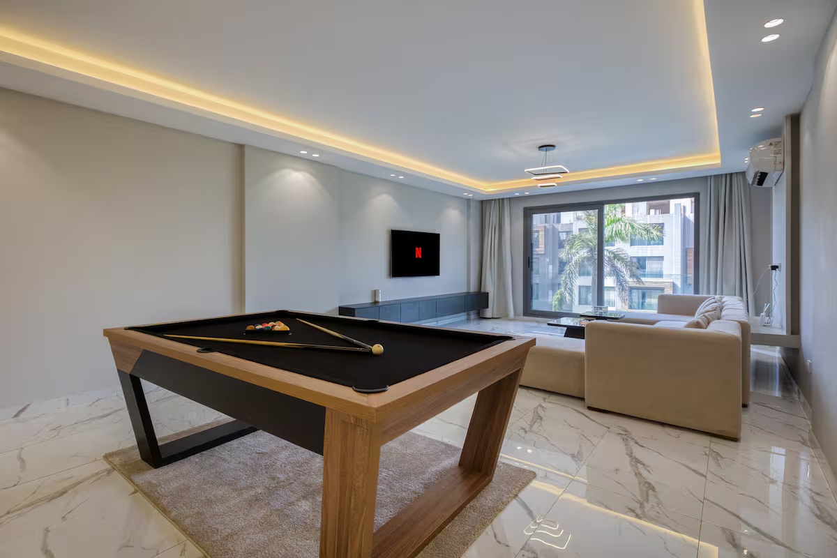 Panoramic Garden & Pool View |3-BR Apt|Silver Palm — Apartment in First New Cairo, Egypt — photo 6