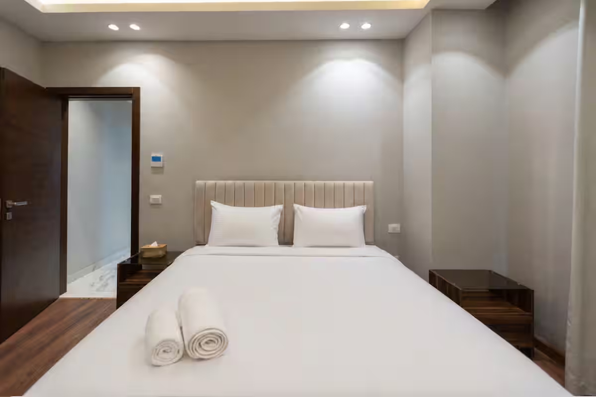Panoramic Garden & Pool View |3-BR Apt|Silver Palm — Apartment in First New Cairo, Egypt — photo 17