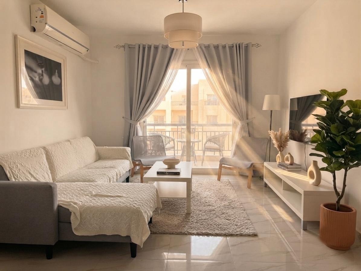 the LOFT - Elite Residence — Apartment in Madinaty Compound, Cairo, Egypt — photo 14