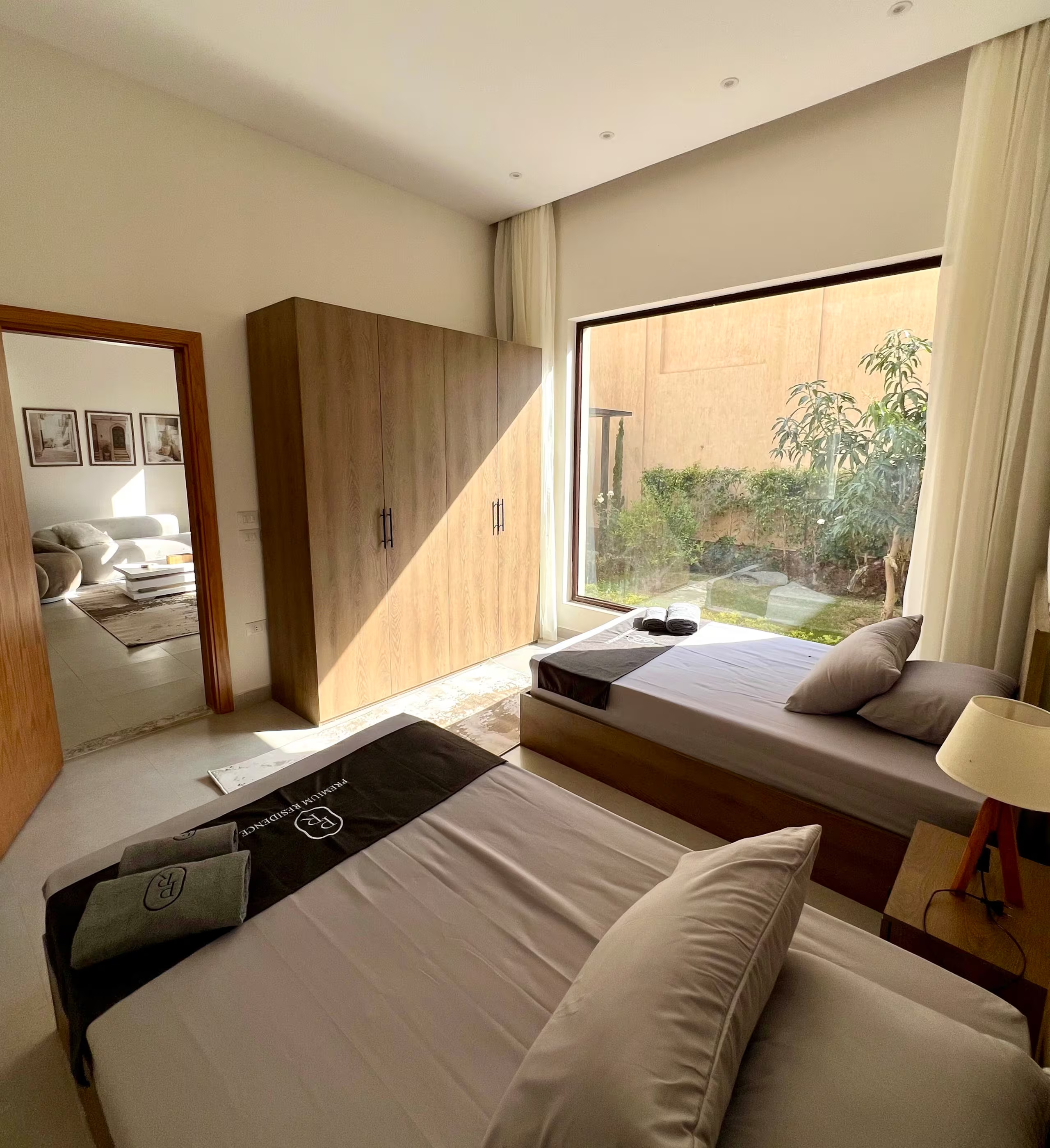 Luxurious Private Garden Apt with High Ceilings — Apartment in First New Cairo, Egypt — photo 15
