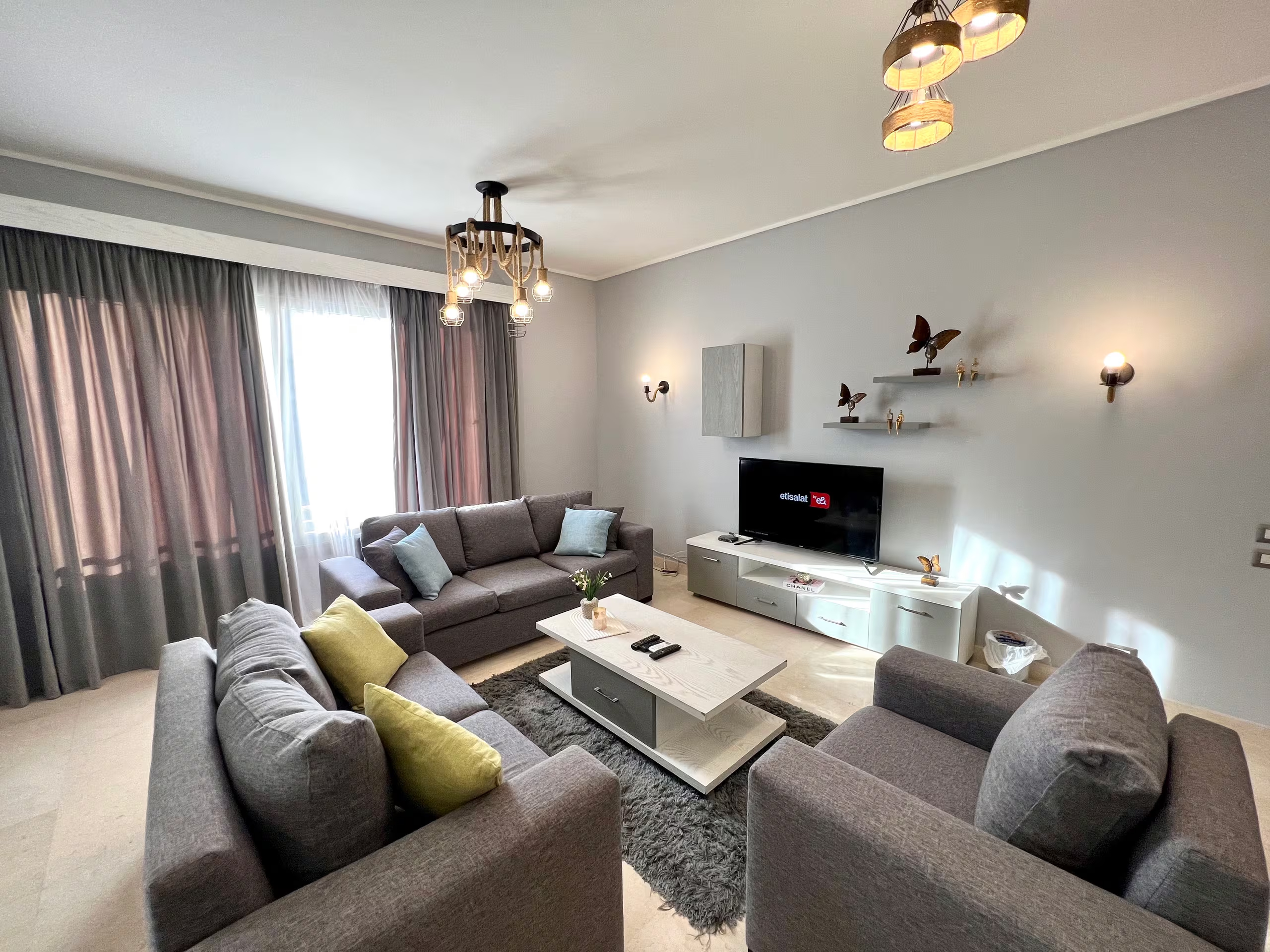 Palm Hills Prestigious Serviced 2-Bed 2-bath NEW* — Apartment in First New Cairo, Egypt — photo 5