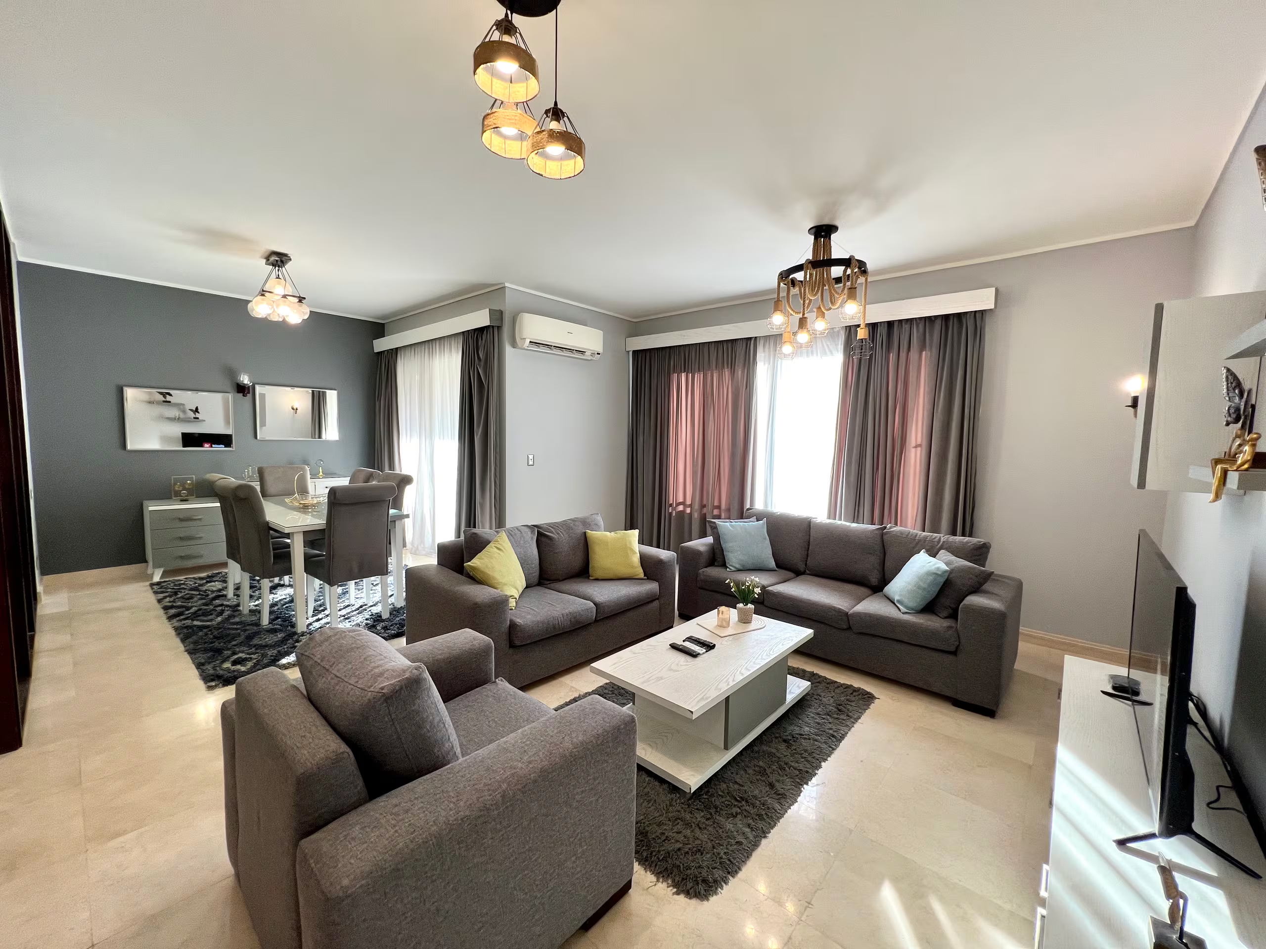 Palm Hills Prestigious Serviced 2-Bed 2-bath NEW* — Apartment in First New Cairo, Egypt — photo 6