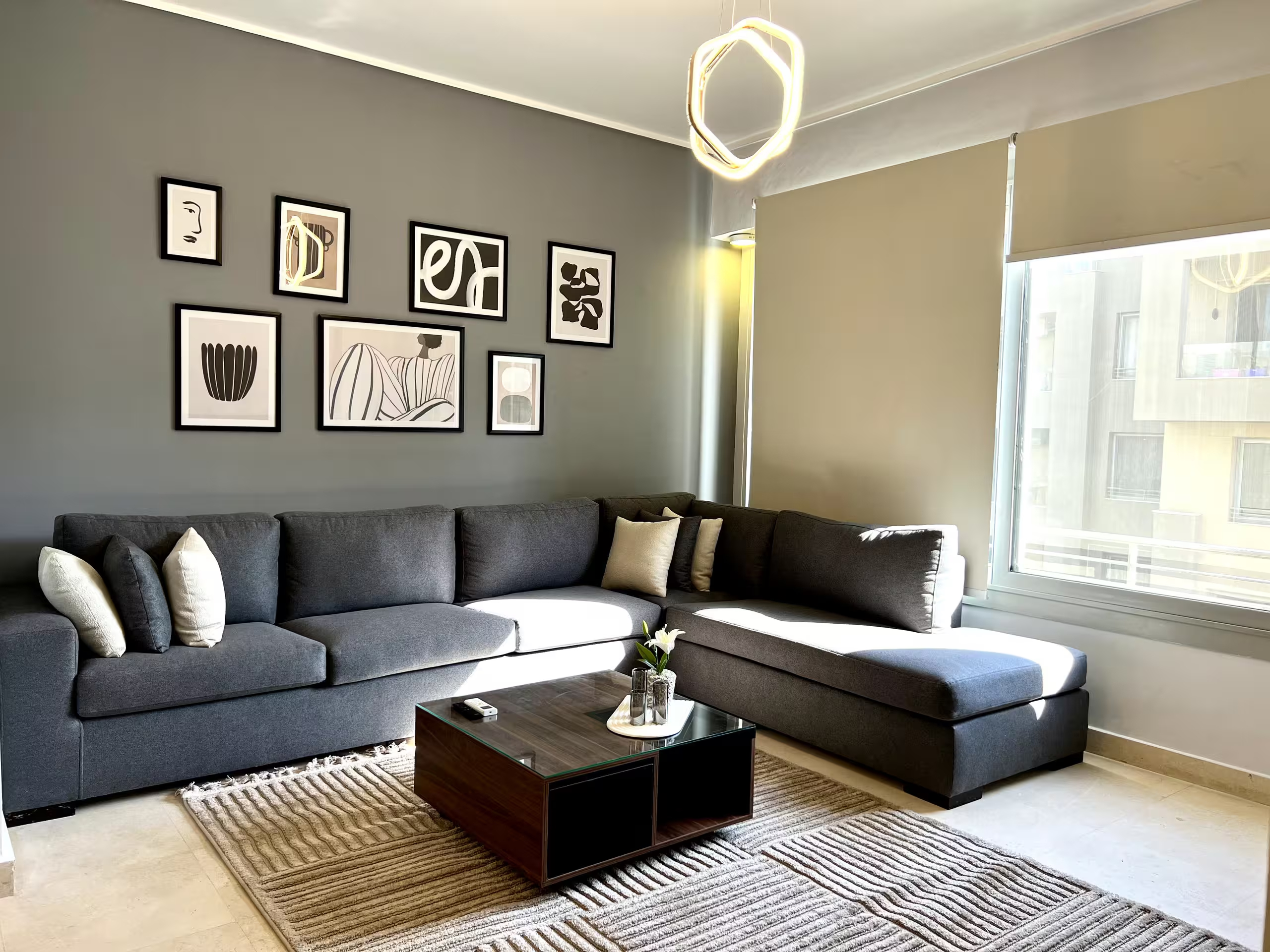 Newly Furnished 1-Bed next to AUC Palm Hills VG — Apartment in First New Cairo, Egypt — photo 8