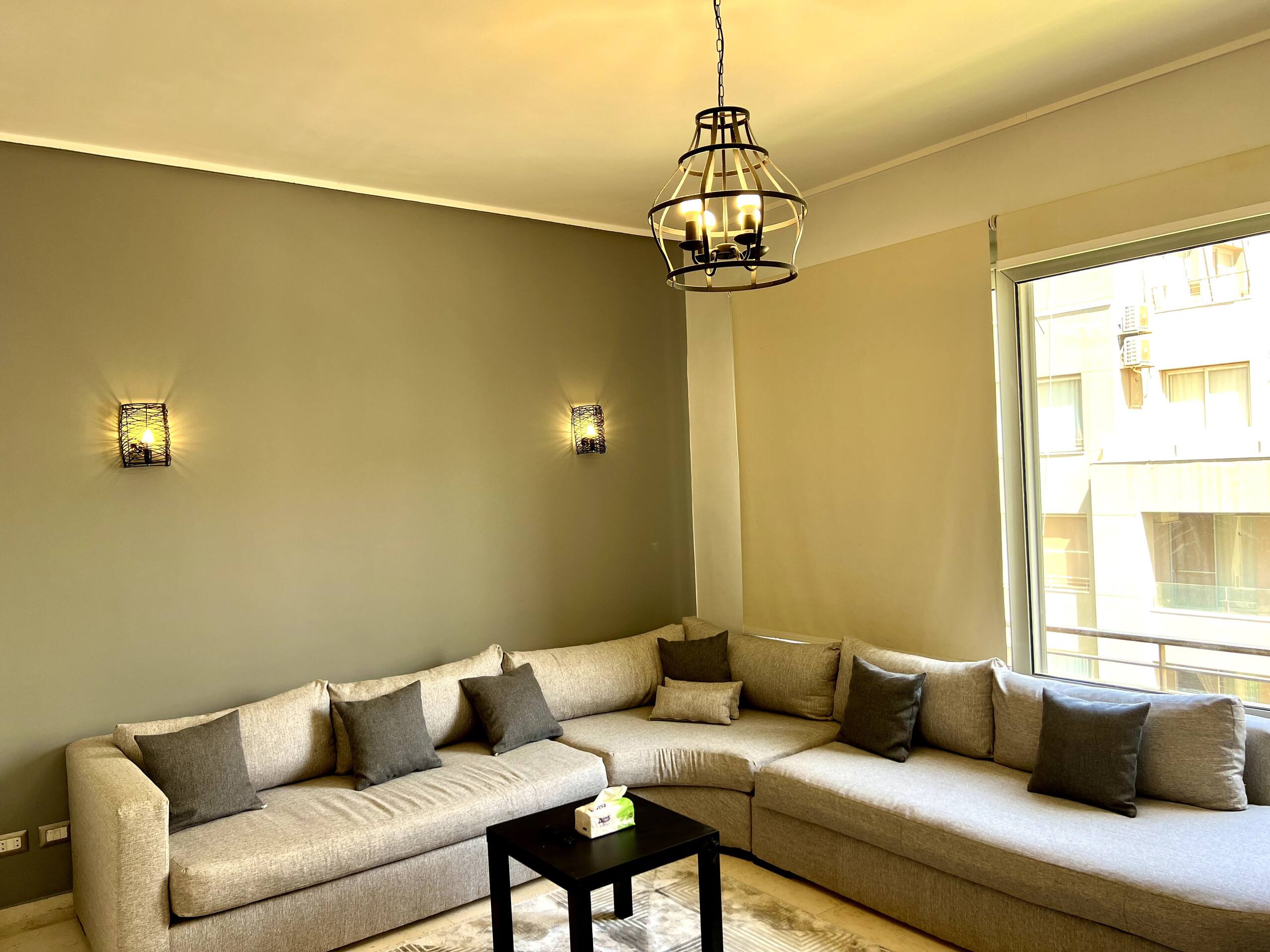 Cozy New Cairo serviced 1-bed — Apartment in First New Cairo, Egypt — photo 11