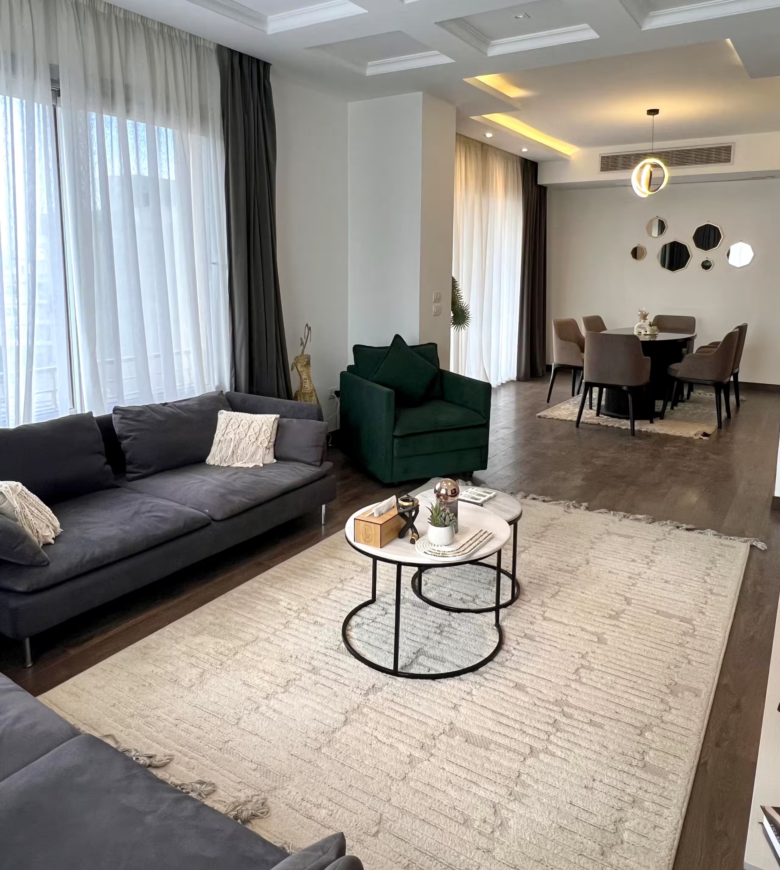 Modern Luxury Duplex in Compound Next to Mall/Cafè — Duplex in First New Cairo, Egypt — photo 3