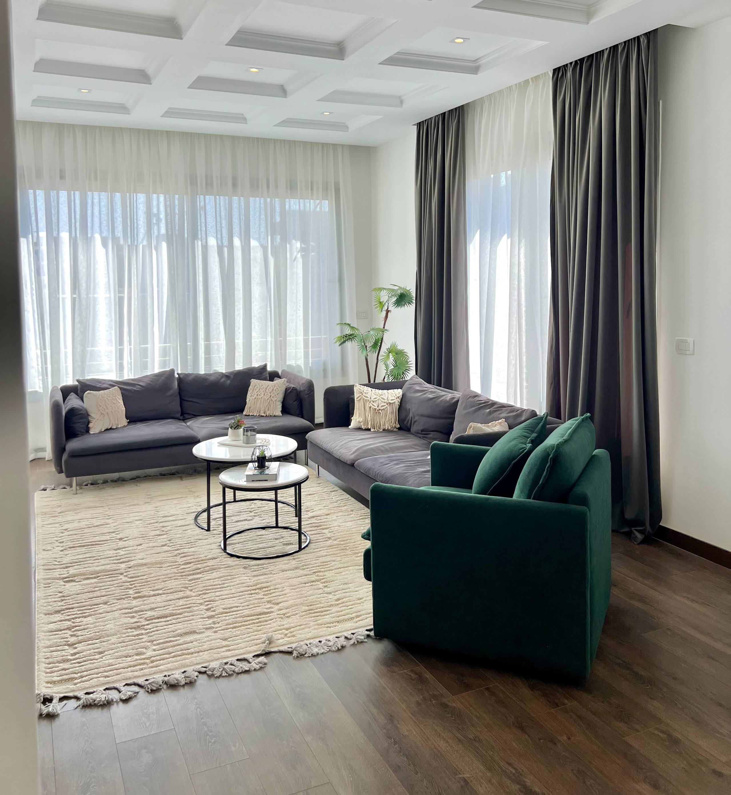 Modern Luxury Duplex in Compound Next to Mall/Cafè — Duplex in First New Cairo, Egypt — photo 11