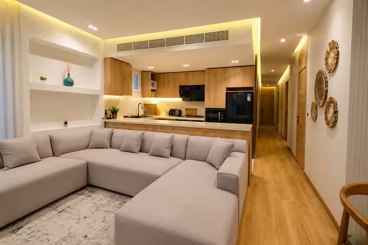 WS Luxury 3BR + 150m² Private Garden • Rooftop — Apartment in Giza, Egypt, Egypt — photo 7