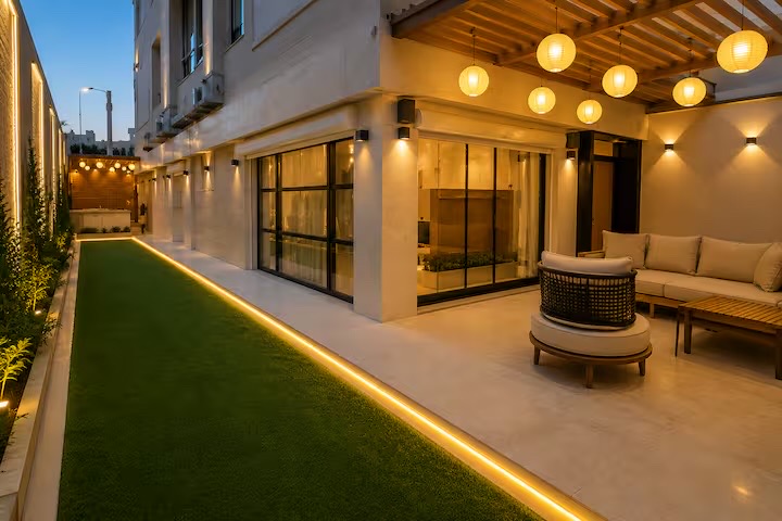 WS Luxury 3BR + 150m² Private Garden • Rooftop — Apartment in Giza, Egypt, Egypt — photo 38
