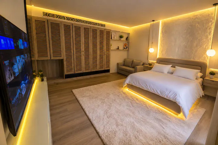 Luxury Boho 3BR Retreat Near Waterway & CFC /7 — Apartment in Cairo, Egypt, Egypt — photo 26