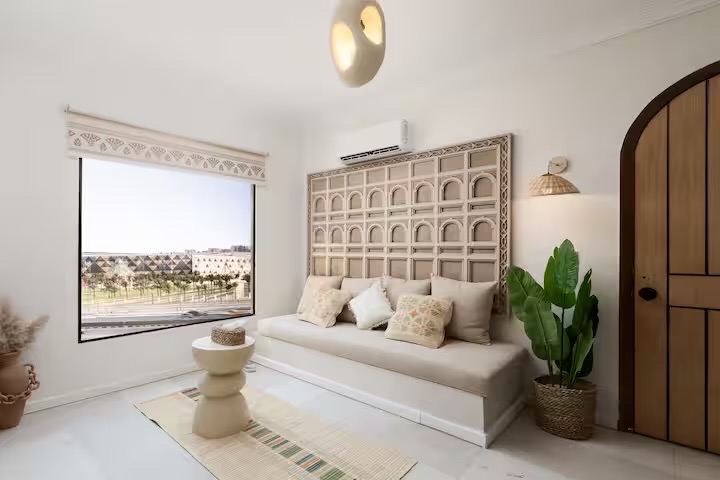 Saray Pyramids & GEM View | with Hot Tub — Condo in Giza, Egypt, Egypt — photo 14