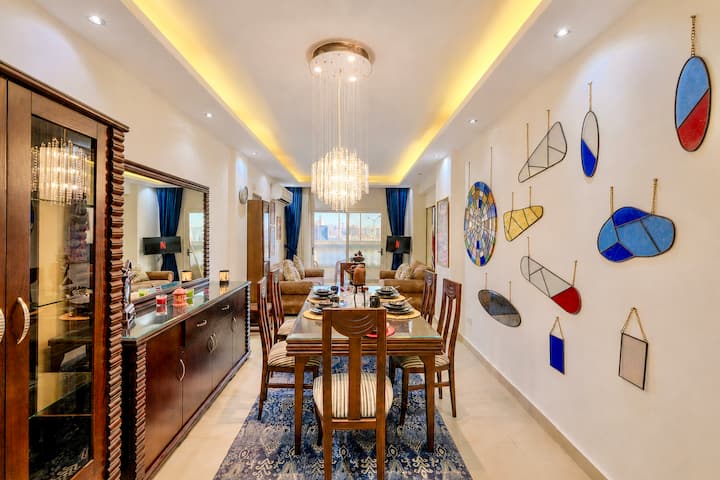 Saray 3BR Escape | Jacuzzi & Balcony | New Cairo — Apartment in Cairo, Egypt, Egypt — photo 15