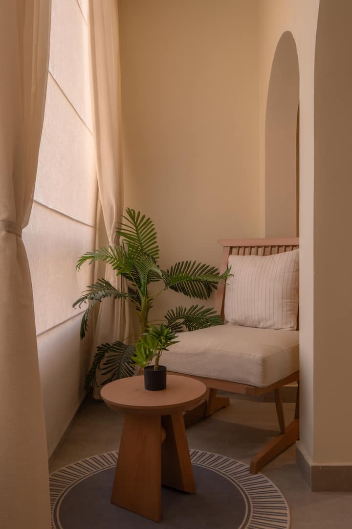Pyramids & GEM View | 2BR | Self Check-in — Apartment in Giza, Egypt, Egypt — photo 9